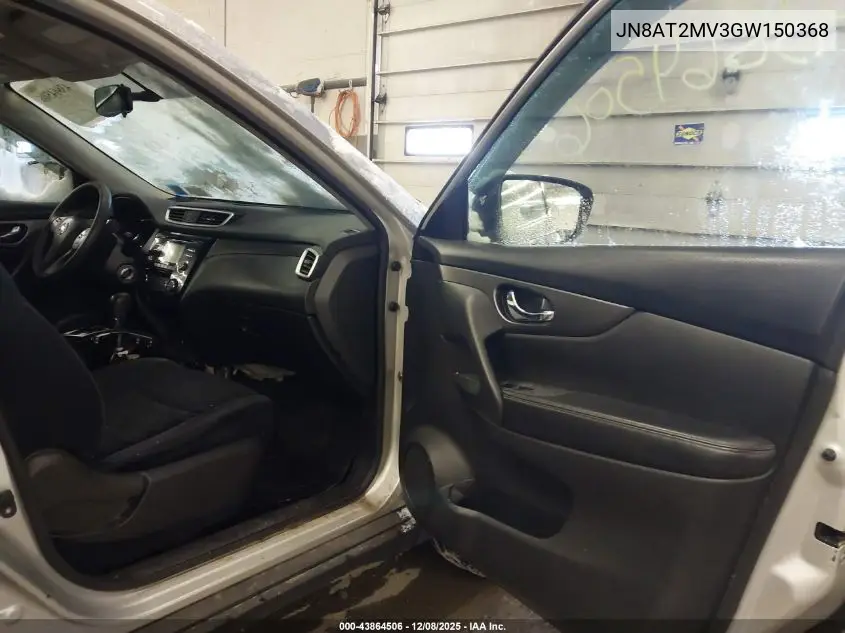 JN8AT2MV3GW150368 2016 Nissan Rogue S