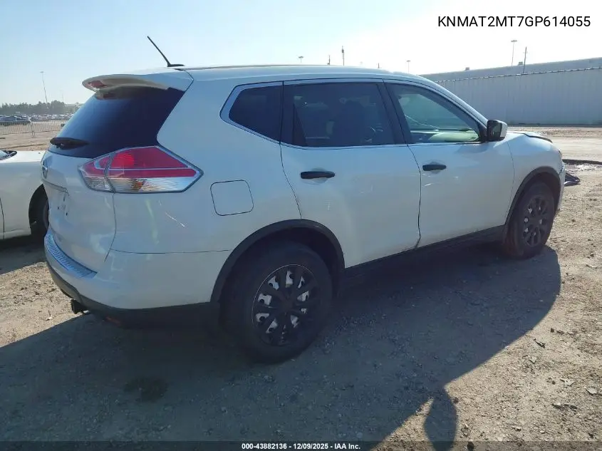 KNMAT2MT7GP614055 2016 Nissan Rogue S