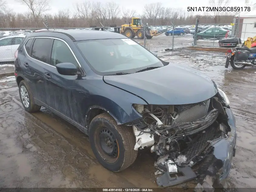 5N1AT2MN3GC859178 2016 Nissan Rogue S