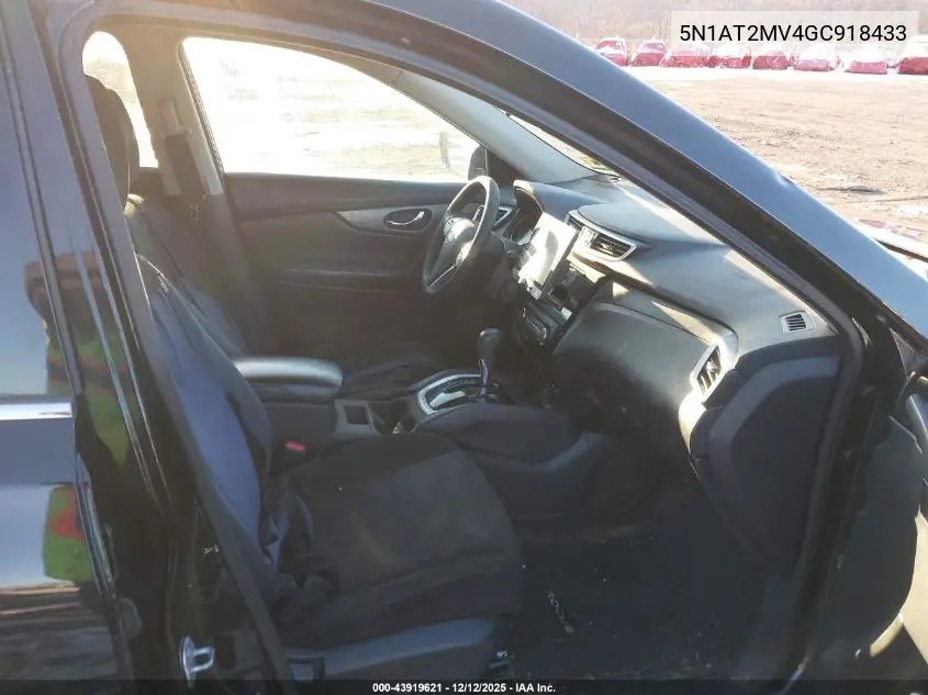 5N1AT2MV4GC918433 2016 Nissan Rogue Sv