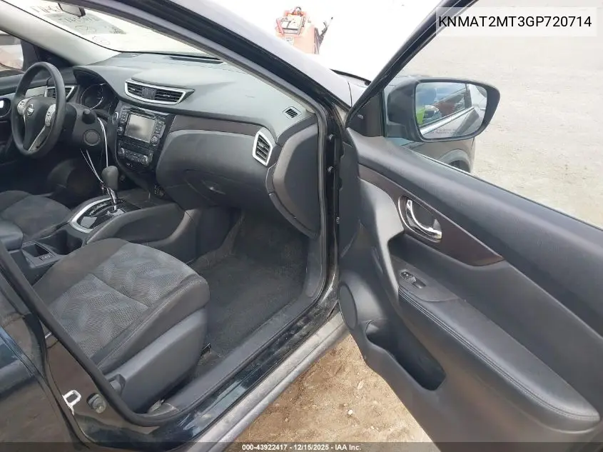 KNMAT2MT3GP720714 2016 Nissan Rogue Sv