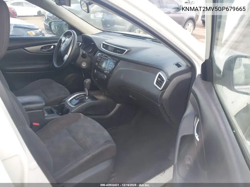KNMAT2MV5GP679665 2016 Nissan Rogue S