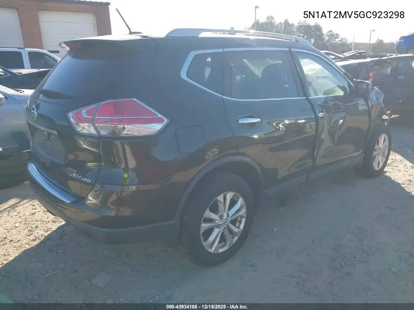 5N1AT2MV5GC923298 2016 Nissan Rogue Sv