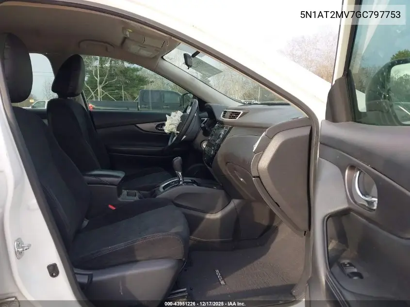 5N1AT2MV7GC797753 2016 Nissan Rogue S/Sl/Sv