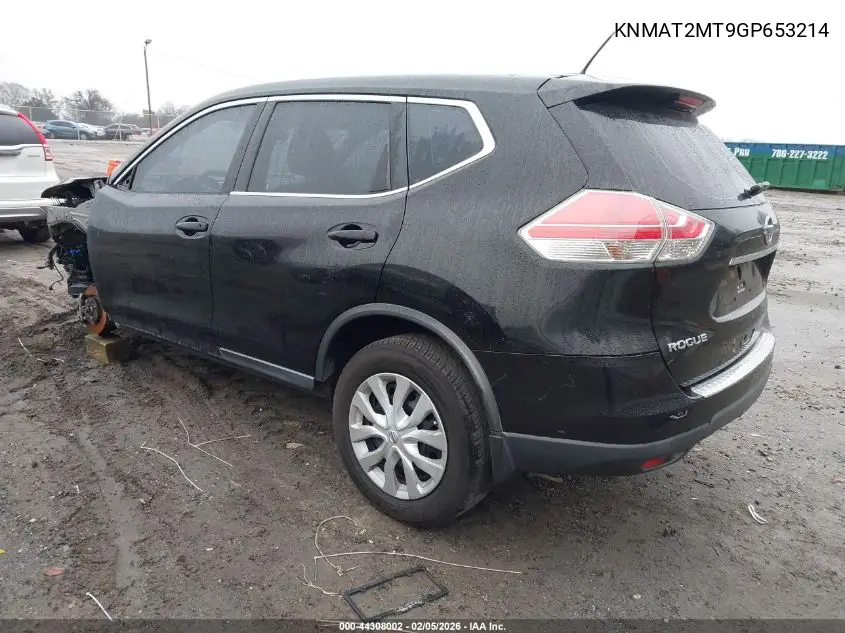 KNMAT2MT9GP653214 2016 Nissan Rogue S