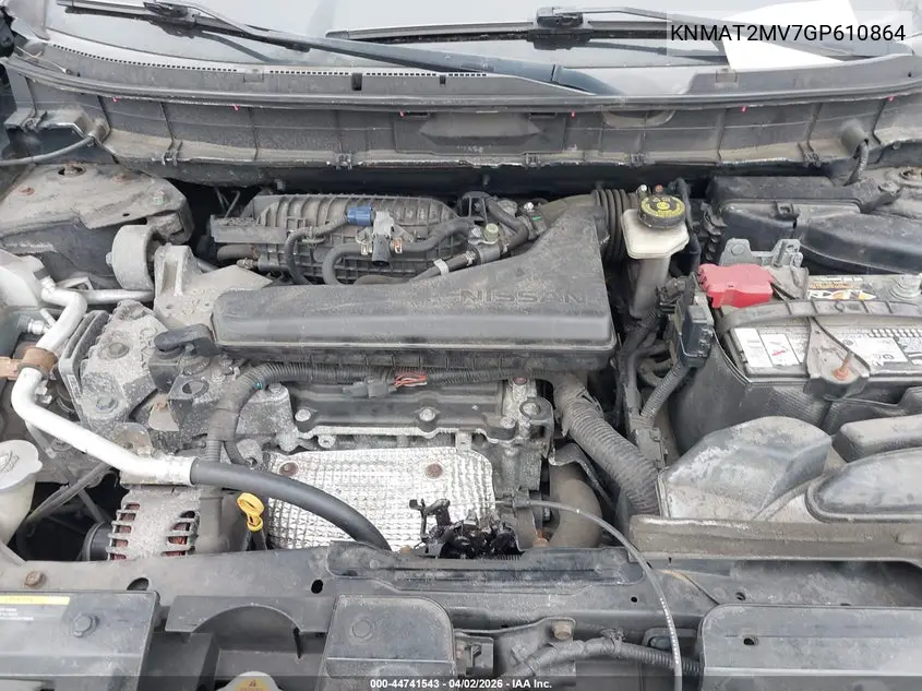 KNMAT2MV7GP610864 2016 Nissan Rogue S