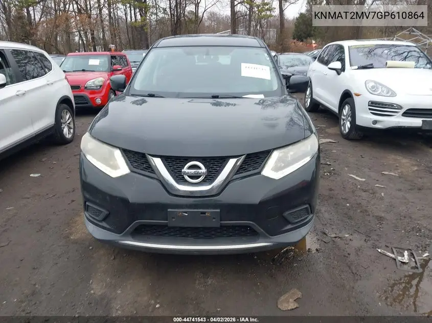 KNMAT2MV7GP610864 2016 Nissan Rogue S