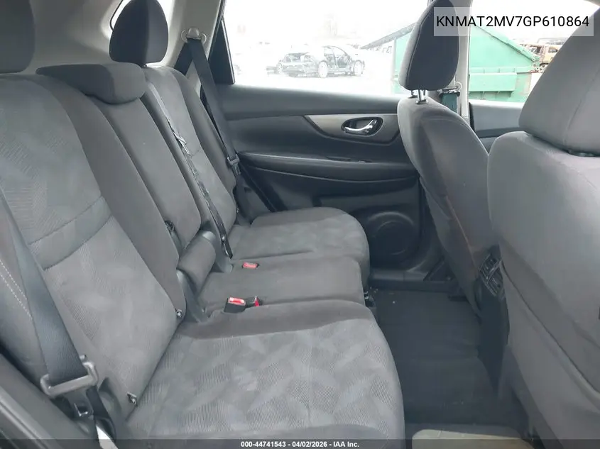 KNMAT2MV7GP610864 2016 Nissan Rogue S