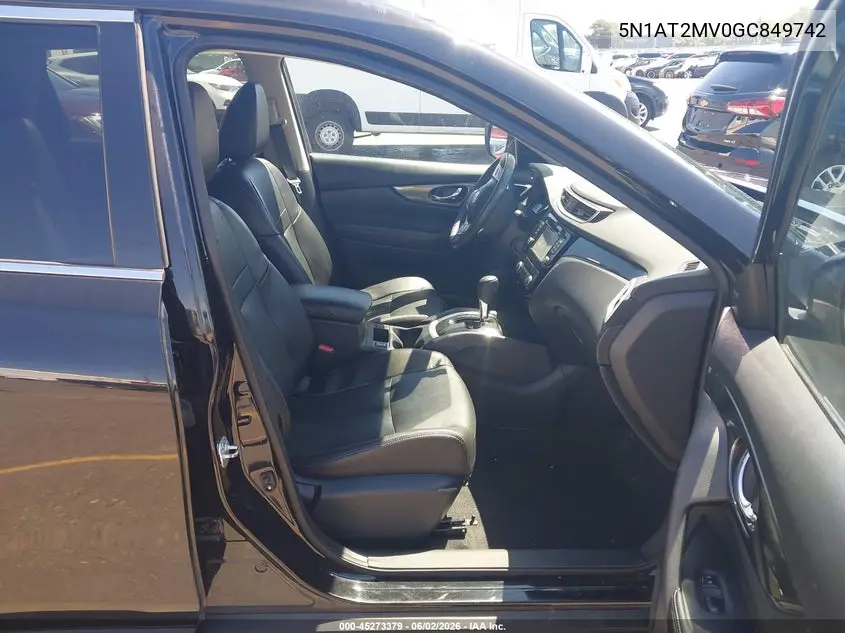 5N1AT2MV0GC849742 2016 Nissan Rogue Sl