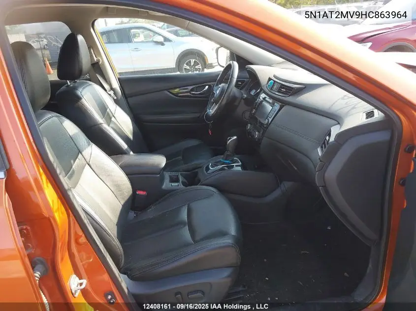 5N1AT2MV9HC863964 2017 Nissan Rogue Sv/Sl