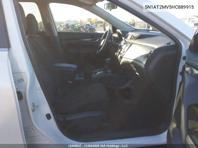 5N1AT2MV5HC889915 2017 Nissan Rogue Sv/Sl
