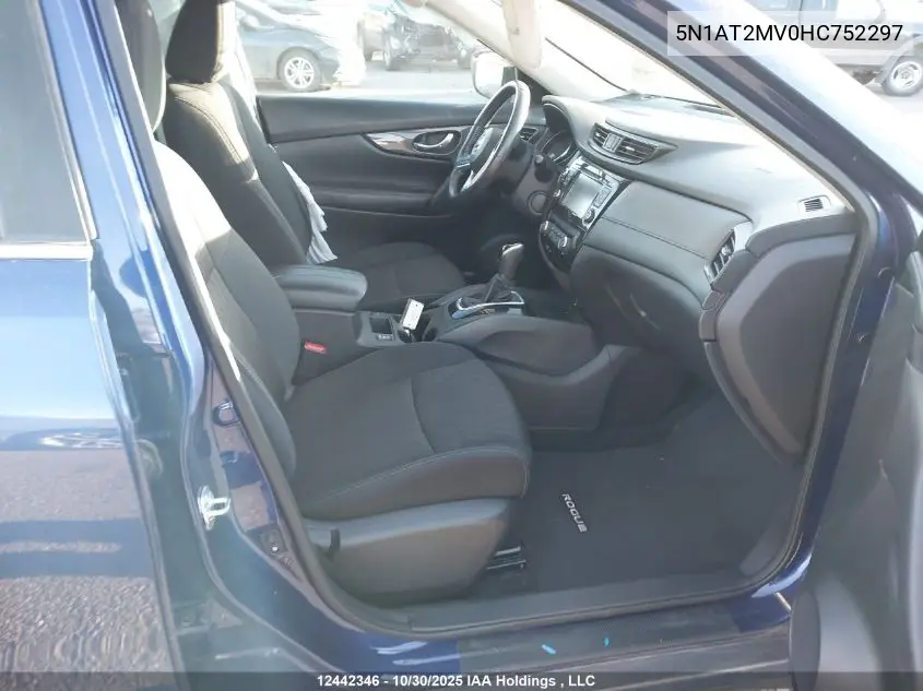 5N1AT2MV0HC752297 2017 Nissan Rogue Sv/Sl