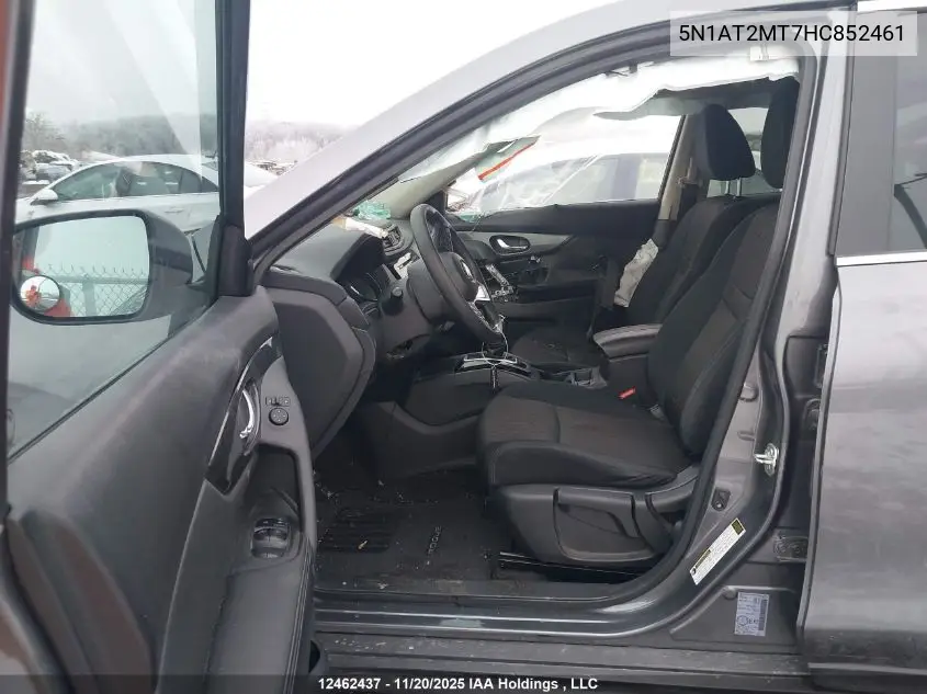 5N1AT2MT7HC852461 2017 Nissan Rogue S/Sl