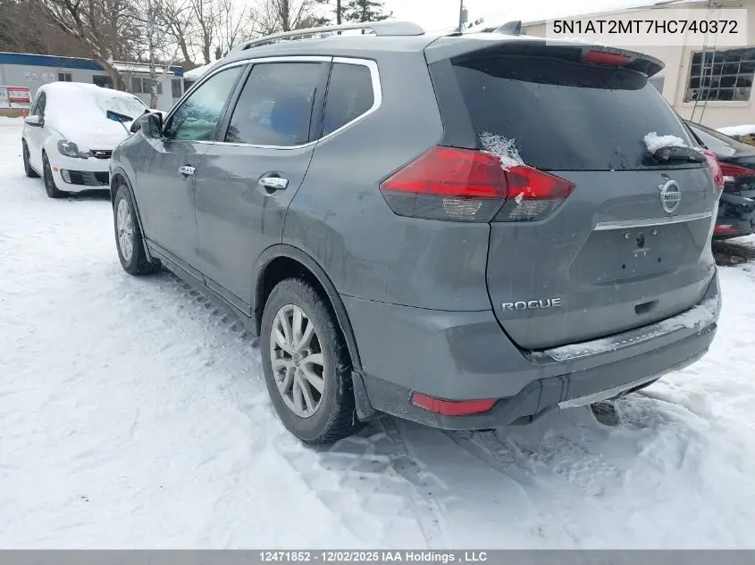 5N1AT2MT7HC740372 2017 Nissan Rogue