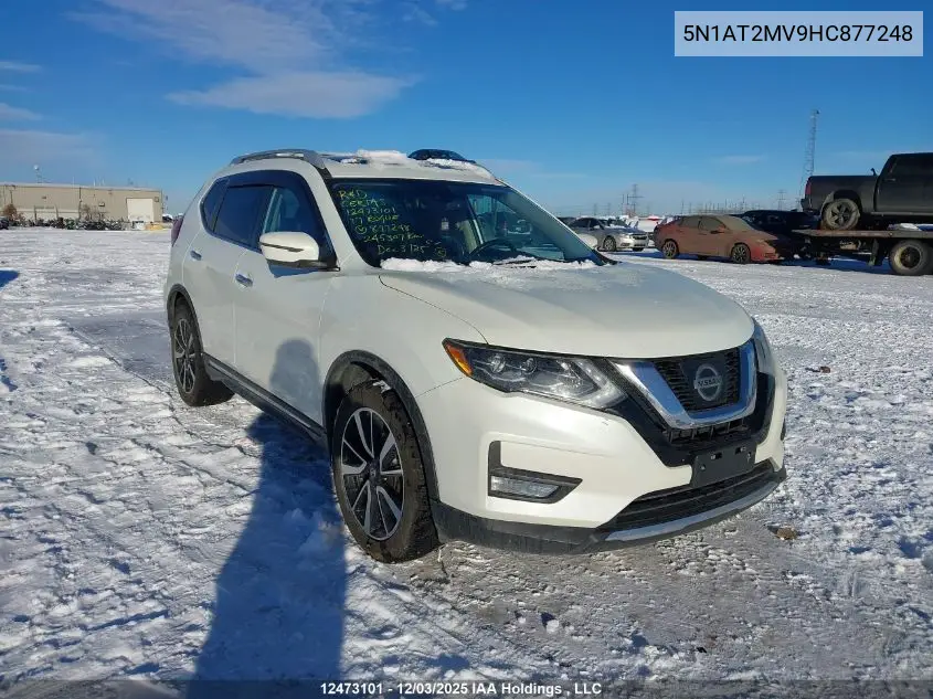 5N1AT2MV9HC877248 2017 Nissan Rogue Sv/Sl