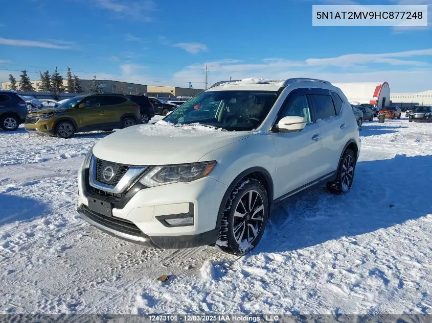 5N1AT2MV9HC877248 2017 Nissan Rogue Sv/Sl