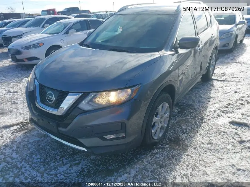 5N1AT2MT7HC879269 2017 Nissan Rogue S/Sv