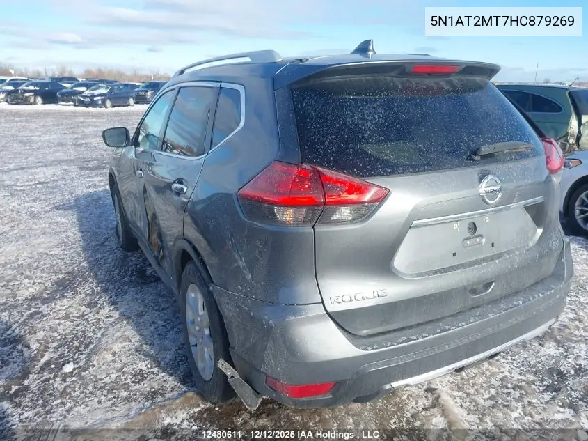 5N1AT2MT7HC879269 2017 Nissan Rogue S/Sv