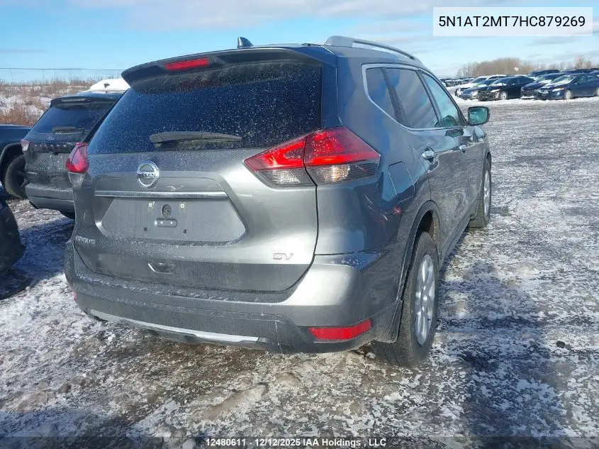 5N1AT2MT7HC879269 2017 Nissan Rogue S/Sv
