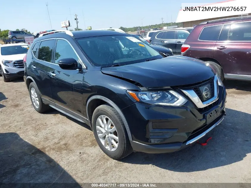 2017 Nissan Rogue Sv VIN: JN8AT2MV2HW276657 Lot: 40347717