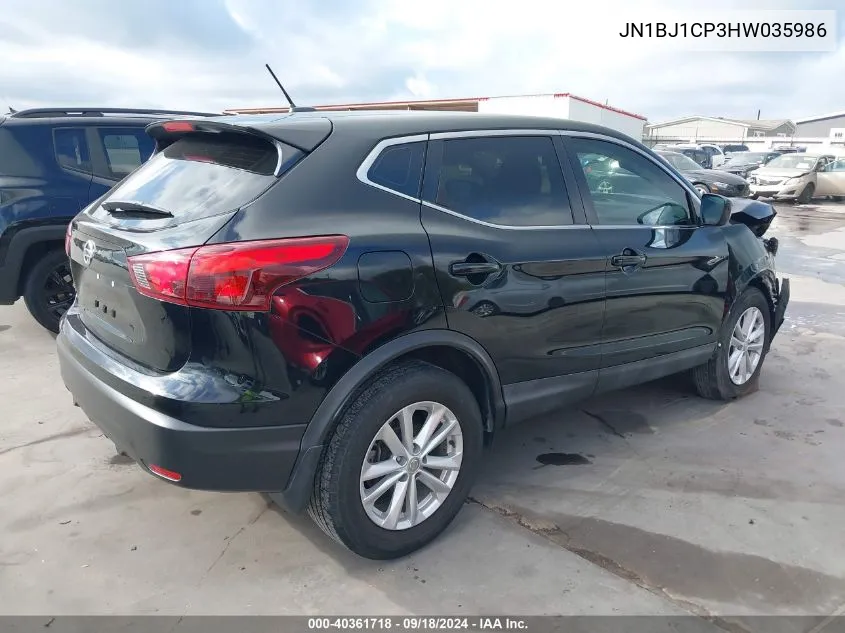 2017 Nissan Rogue Sport S VIN: JN1BJ1CP3HW035986 Lot: 40361718