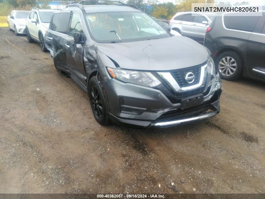 5N1AT2MV6HC820621 2017 Nissan Rogue Sv/Sl