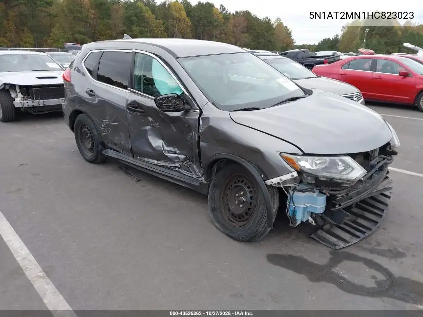 5N1AT2MN1HC823023 2017 Nissan Rogue S