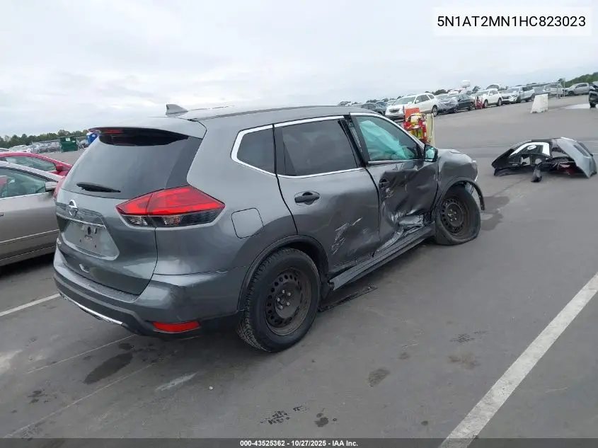 5N1AT2MN1HC823023 2017 Nissan Rogue S