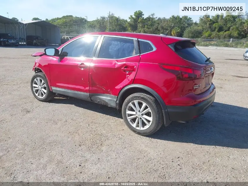 JN1BJ1CP7HW009245 2017 Nissan Rogue Sport S
