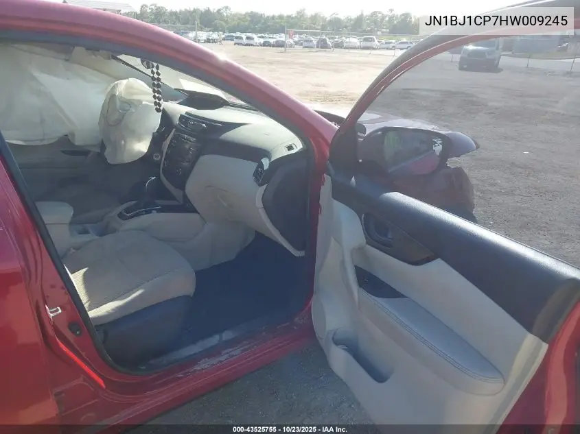 JN1BJ1CP7HW009245 2017 Nissan Rogue Sport S