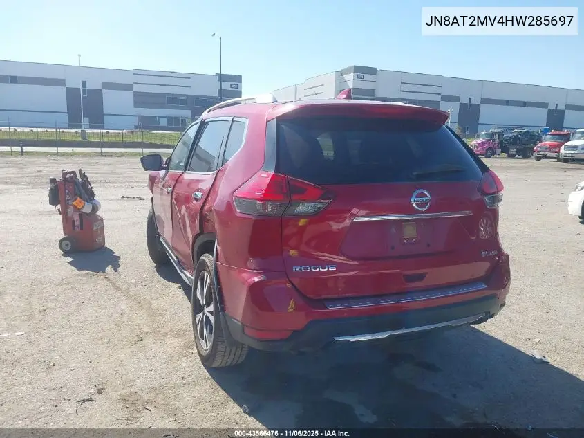 JN8AT2MV4HW285697 2017 Nissan Rogue Sl