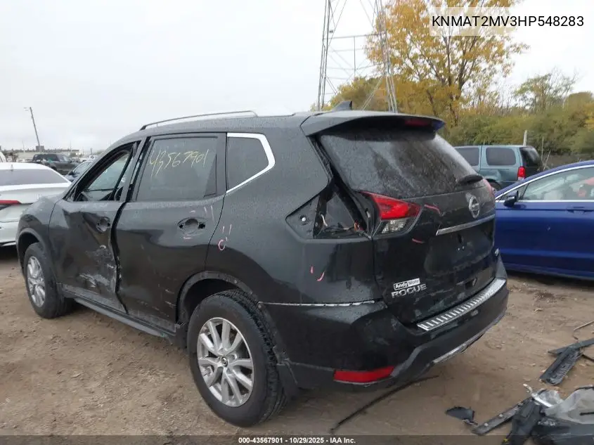 KNMAT2MV3HP548283 2017 Nissan Rogue Sv