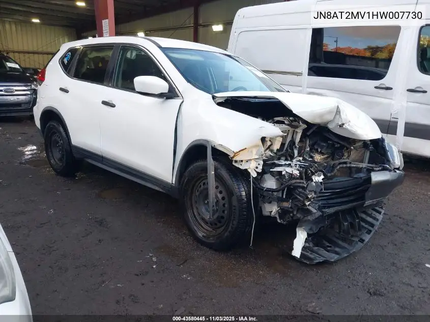 JN8AT2MV1HW007730 2017 Nissan Rogue S