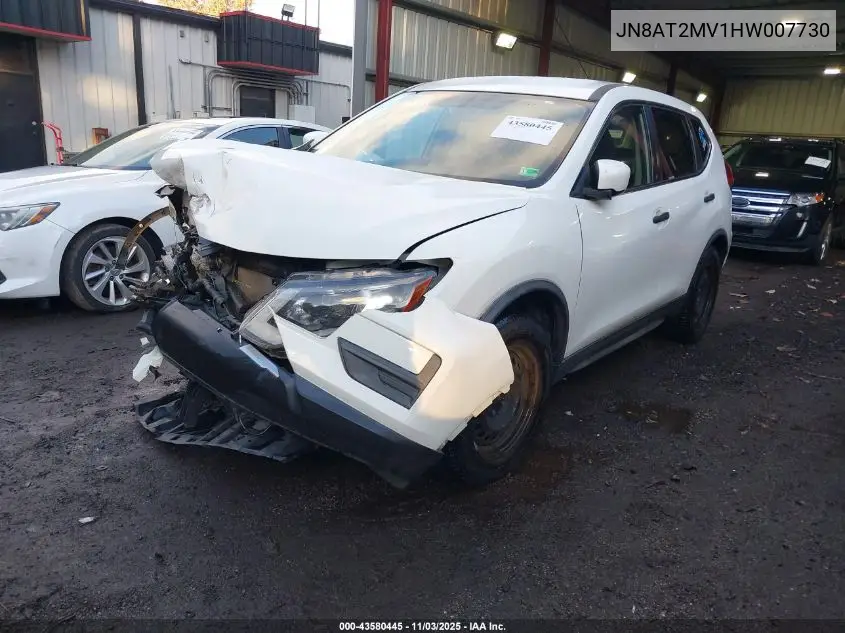 JN8AT2MV1HW007730 2017 Nissan Rogue S