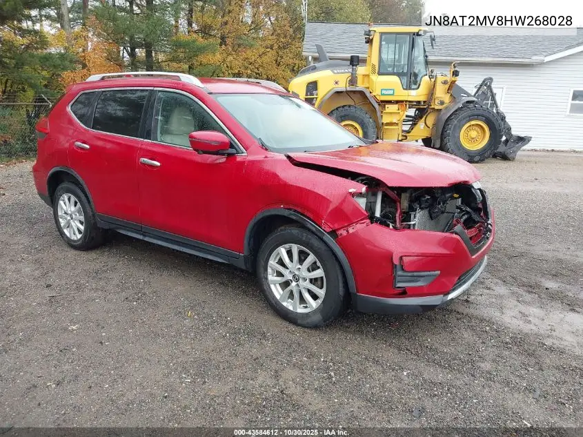 JN8AT2MV8HW268028 2017 Nissan Rogue Sv