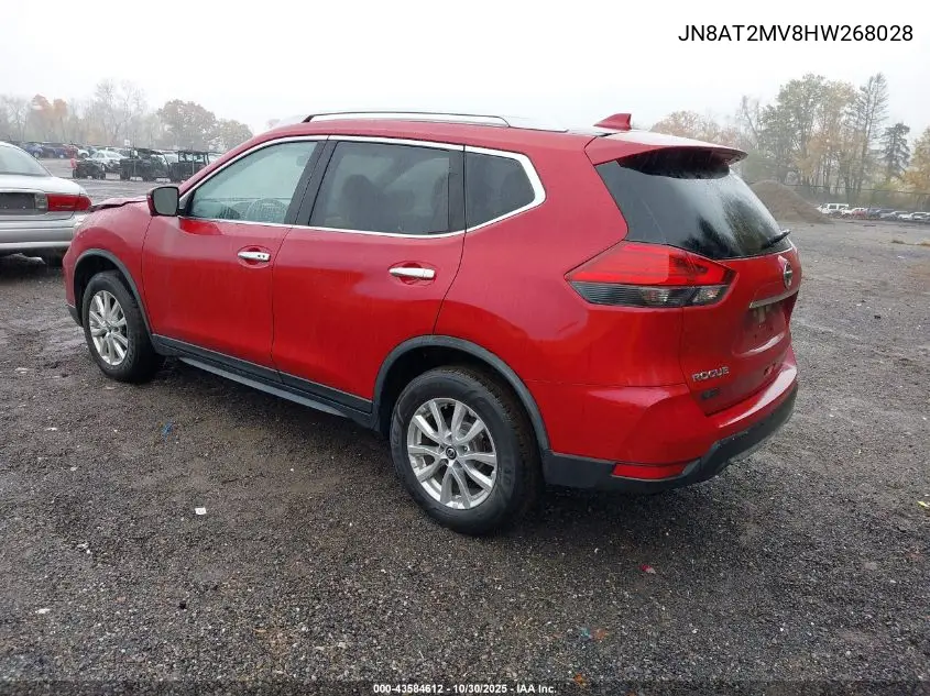 JN8AT2MV8HW268028 2017 Nissan Rogue Sv