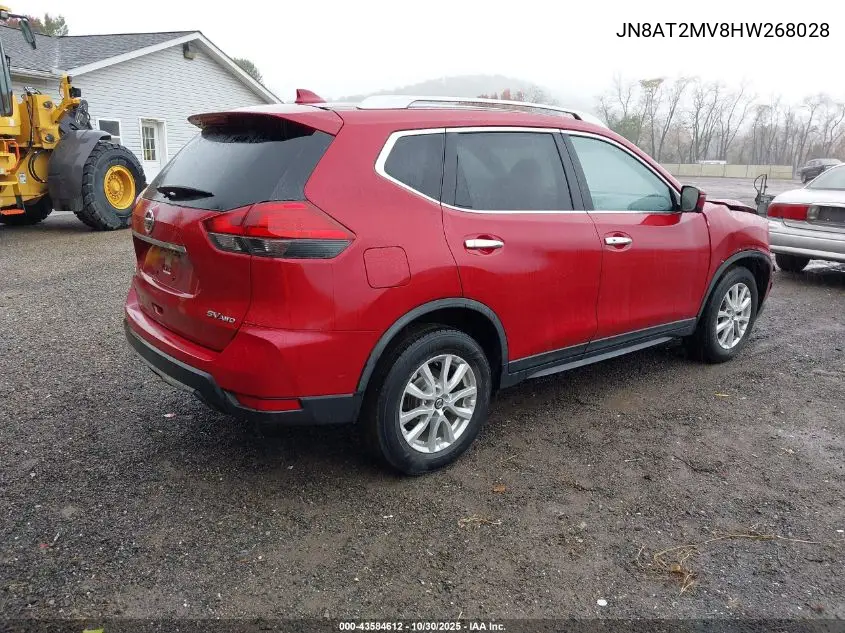 JN8AT2MV8HW268028 2017 Nissan Rogue Sv