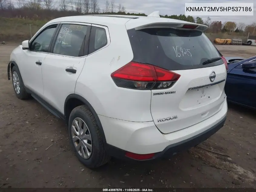 KNMAT2MV5HP537186 2017 Nissan Rogue S
