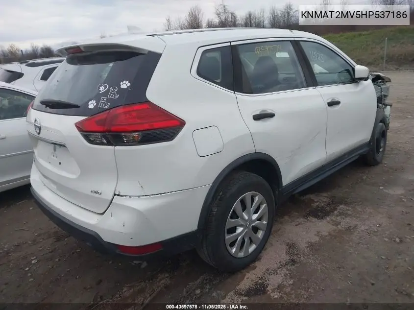 KNMAT2MV5HP537186 2017 Nissan Rogue S
