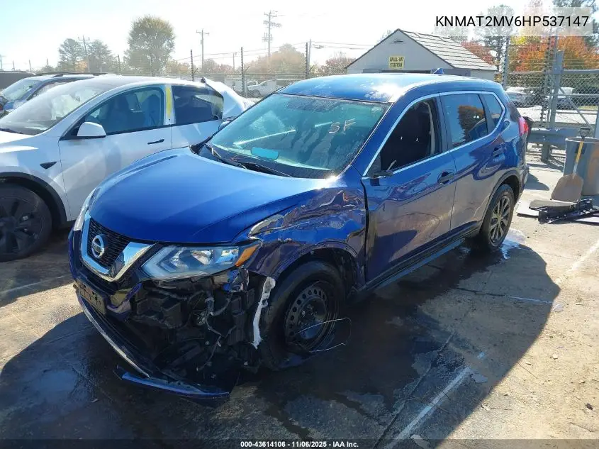 KNMAT2MV6HP537147 2017 Nissan Rogue S