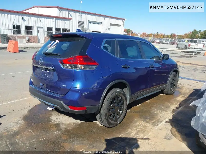KNMAT2MV6HP537147 2017 Nissan Rogue S