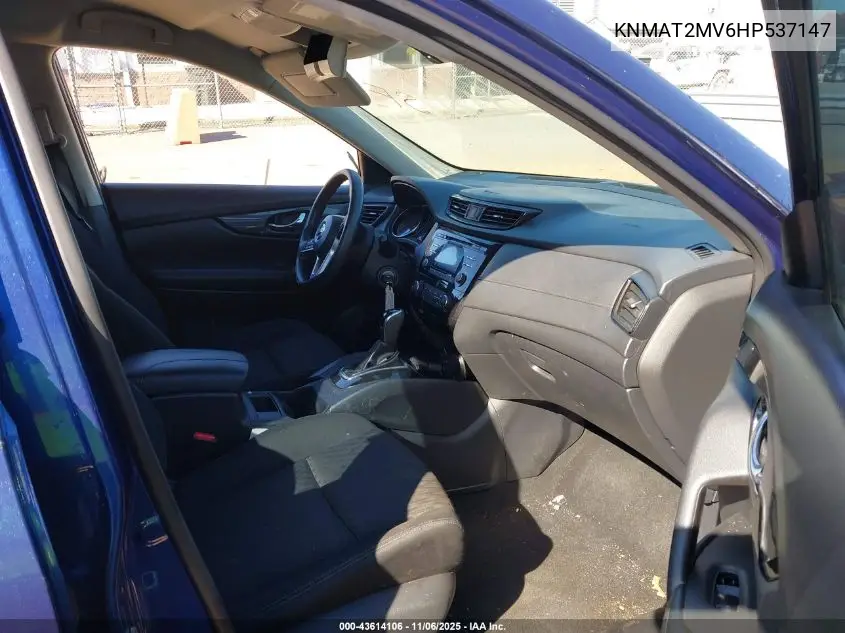 KNMAT2MV6HP537147 2017 Nissan Rogue S