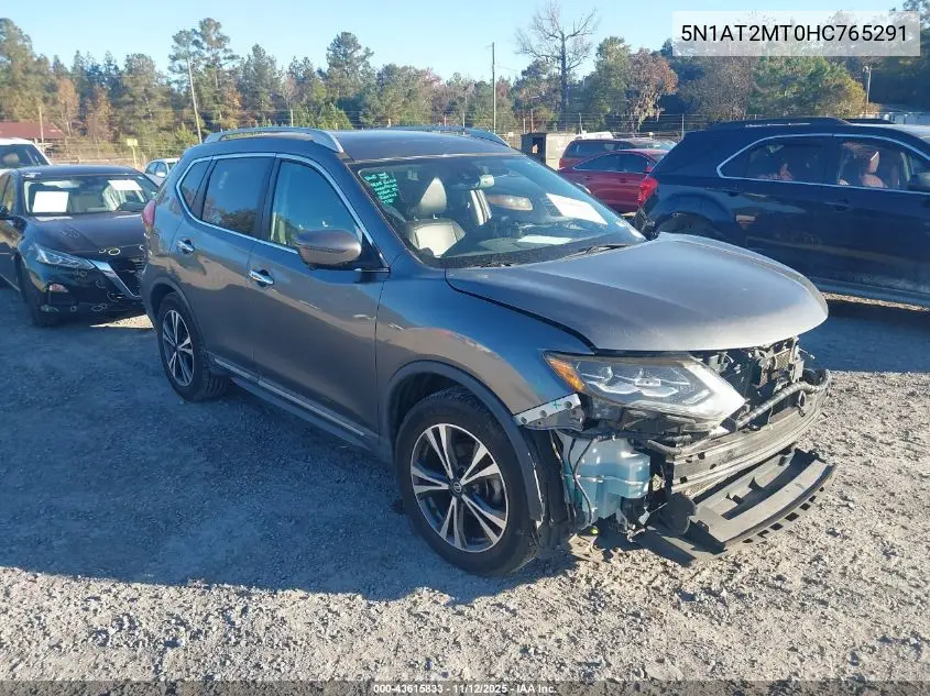 5N1AT2MT0HC765291 2017 Nissan Rogue Sl