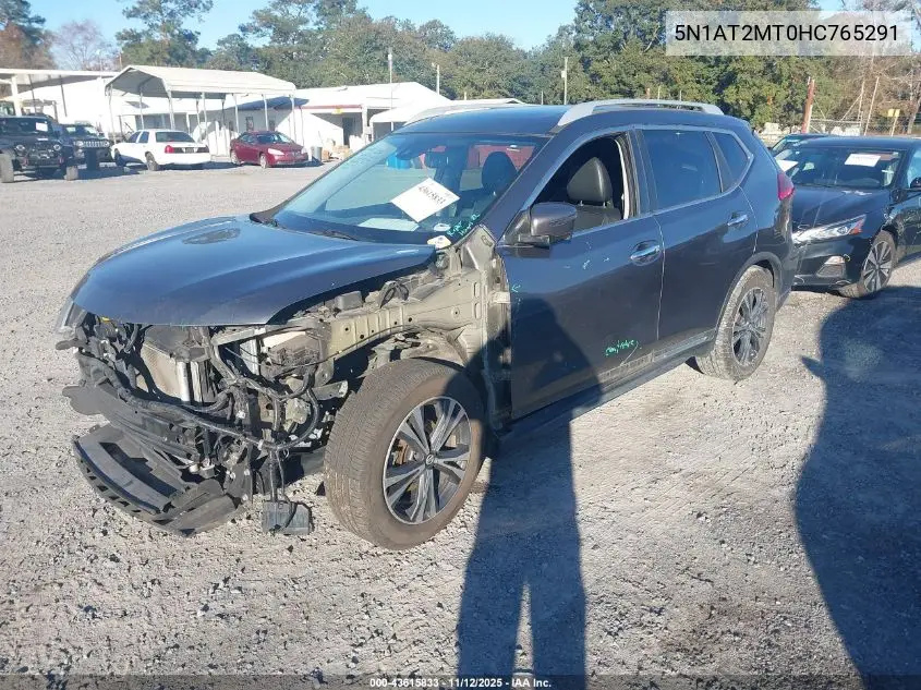 5N1AT2MT0HC765291 2017 Nissan Rogue Sl