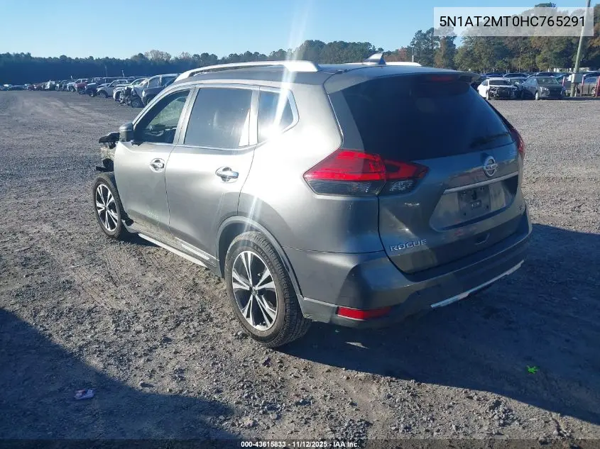 5N1AT2MT0HC765291 2017 Nissan Rogue Sl