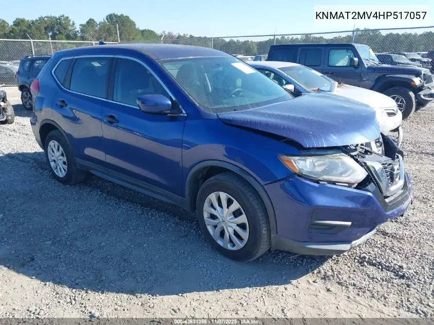KNMAT2MV4HP517057 2017 Nissan Rogue S