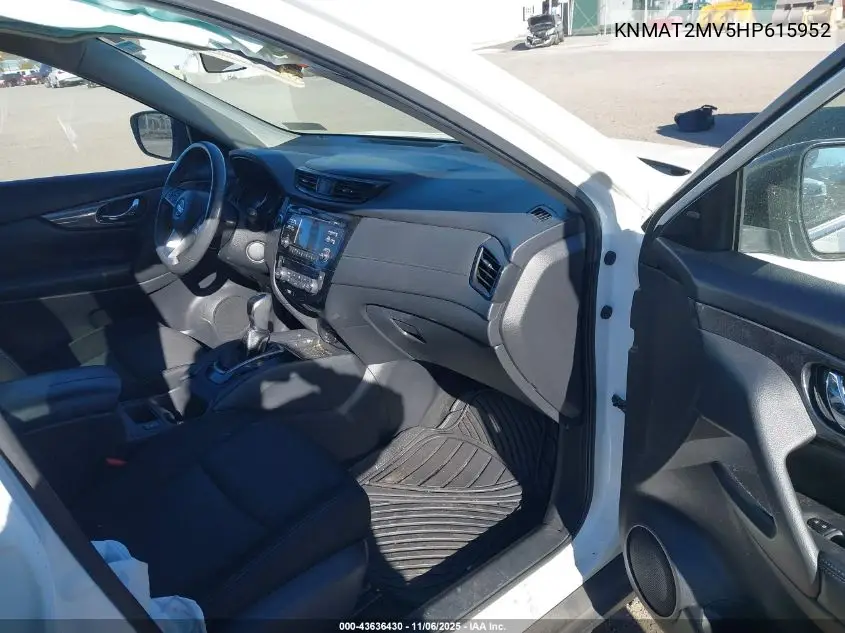 KNMAT2MV5HP615952 2017 Nissan Rogue Sv