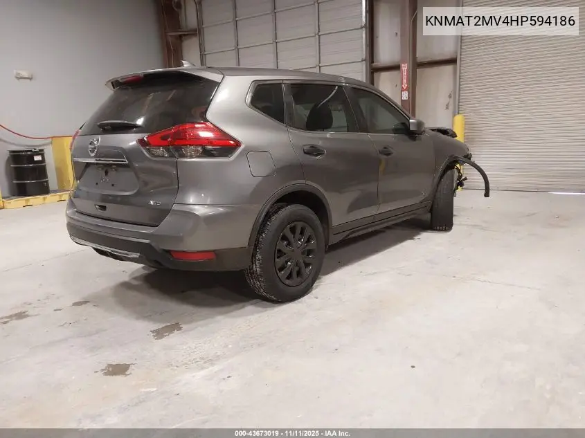KNMAT2MV4HP594186 2017 Nissan Rogue S