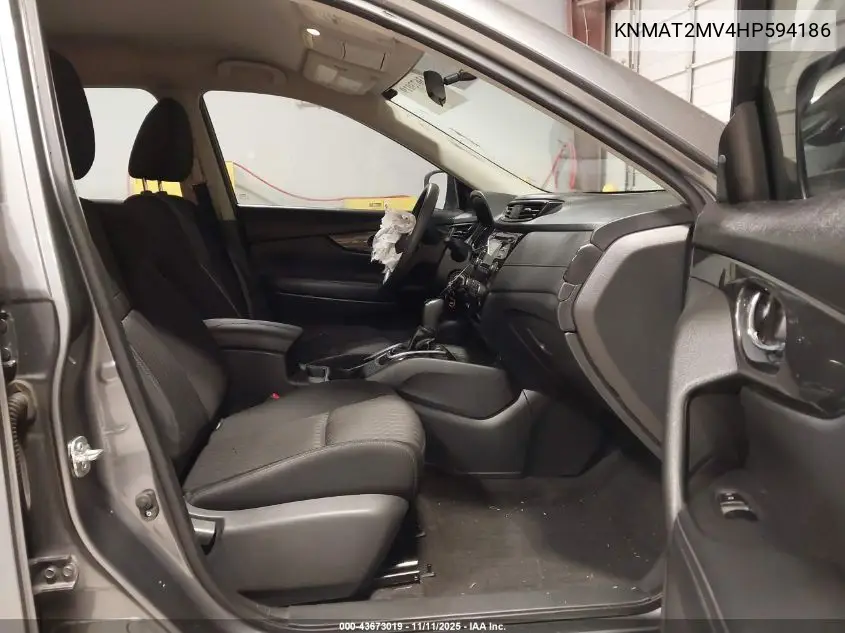 KNMAT2MV4HP594186 2017 Nissan Rogue S