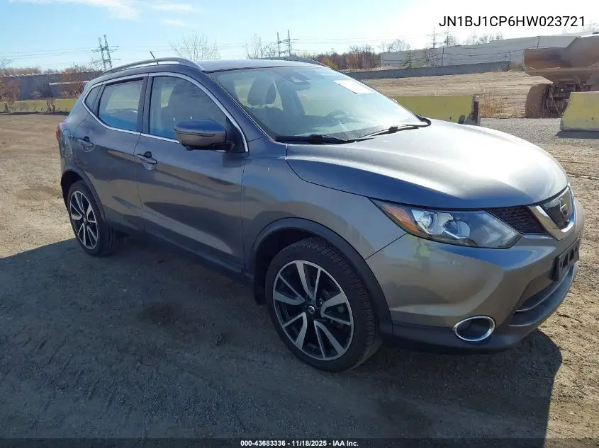 JN1BJ1CP6HW023721 2017 Nissan Rogue Sport Sl